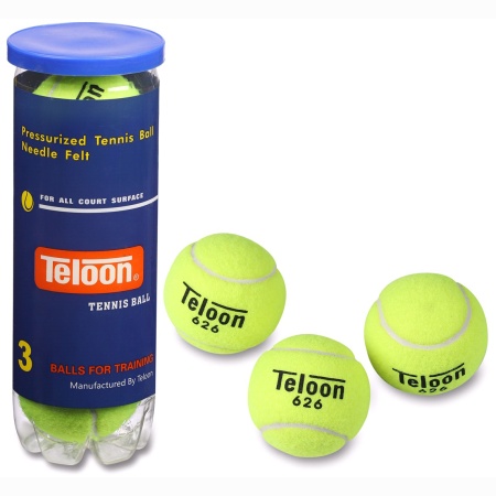 Купить Мяч для большого тенниса Teloon 626Т Р3  (3 шт) в Пудоже 