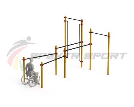 Купить Спортивный комплекс для инвалидов-колясочников WRK-D19_76mm в Пудоже 
