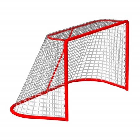 Купить Сетка хоккейная на ворота 1,22мх1,83мх0,5мх1,15м, нить 3,5 мм, узловая в Пудоже 
