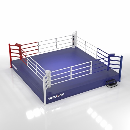 Купить Ринг боксерский Totalbox на помосте 0,5 м, 5х5м, 4х4м в Пудоже 