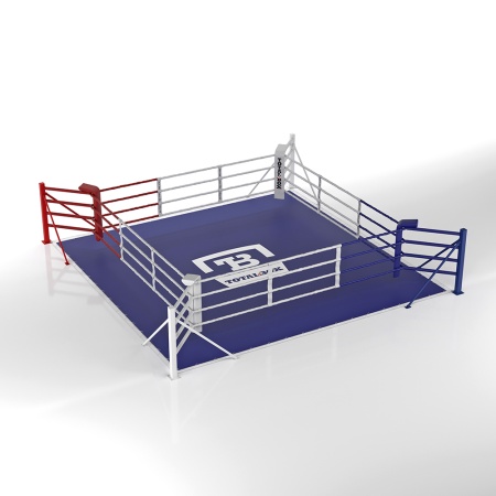 Купить Ринг боксерский напольный Totalbox на упорах 4х4м в Пудоже 
