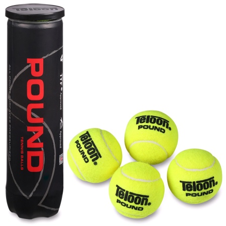 Купить Мяч для большого тенниса Teloon 828Т Р4  (4 шт) в Пудоже 